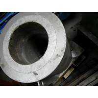 Four basculable chauffage gaz HINDENLANG pour bronze, 750 kg